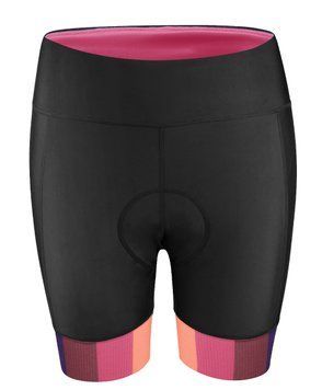 Шорты F VICTORY LADY to waist w pad, blk-pink S 9002352 фото