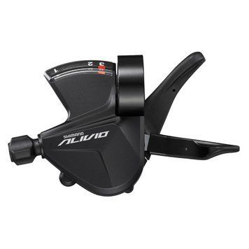 Шифтер Shimano Alivio SL-M3100-L Rapidfire Plus 3-скоростей, левый, индикат.передач ESLM3100LB фото