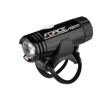 Велосипедная фара FORCE PEN MINI 150LM USB MINI, black 451712 фото