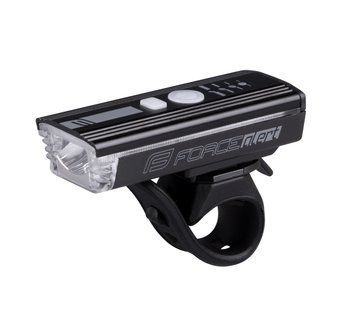 Велосипедная фара FORCE ALERT 350LM USB, black 45176 фото