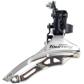 Переключатель передний Shimano Tourney FD-TY300 Down Swing / Down Pull Front Derailleur 3x6/7 - High Clamp - black/silver Clamp diameter - 34,9 mm (EFDTY3 EFDTY300DSDL6 фото