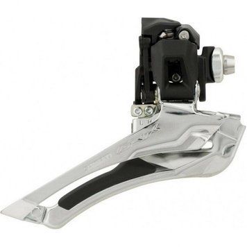 Переключатель передний Shimano Tourney FD-TY300 Down Swing / Top Pull Front Derailleur 3x6/7 - High Clamp - black/silver Clamp diameter -34,9 mm (EFDTY3 EFDTY300DSTL6 фото