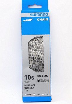 Цепь SHIMANO CN-6600 10 speed 116L ICN6600116I фото