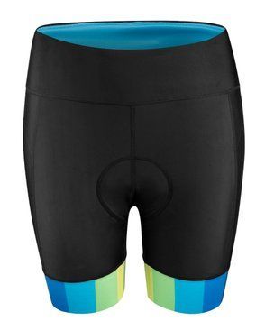 Шорты F VICTORY LADY to waist w pad, blk-blue M 9002353 фото