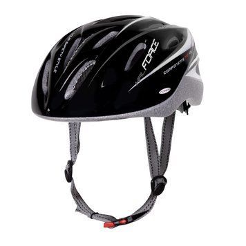 Шлем FORCE HAL. black-grey-white XS-S 902473 фото