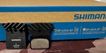 Органические колодки SHIMANO L05A EBPL05ARFA фото