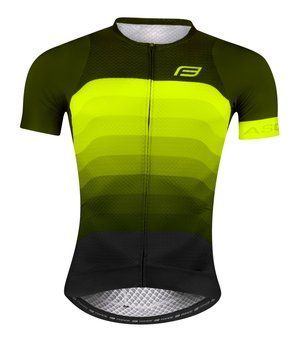 jersey F ASCENT, short sleeve, green-fluo M 9001161 фото