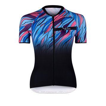 jersey F LIFE LADY short sl, blk-blue-pink S 90013137 foto