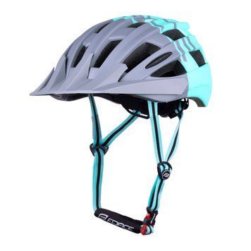 Шлем FORCE CORELLA MTB. grey-turquoise S 902979 фото