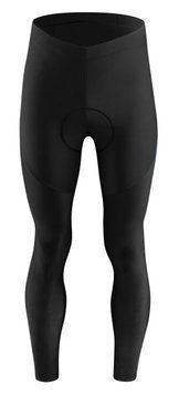 Леггинсы tights F RIDGE with pad, black-grey L 900402 фото