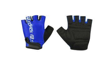 Велоперчатки FORCE KID, blue L 905330 фото