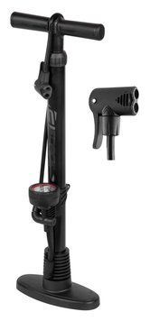 Насос напольный FORCE TOURIST 2.0 steel, 11 bar, black 751257 фото