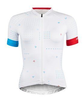 jersey FORCE GAME LADY short sl, white M 9001306 фото