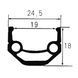 Janta VENTURA ERD 537mm 26",18*24,5*19 mm 381011 foto 2