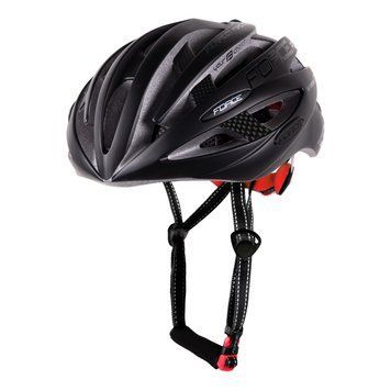 Шлем FORCE ROAD. black matt/glossy S - M 902623 фото