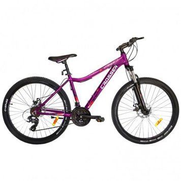 Велосипед Crosser Angel 24" ( Белый / Фиолетовый) 24-3046-21-13 фото