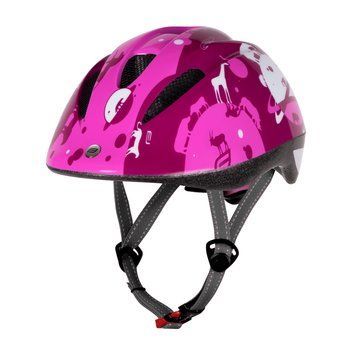 Шлем FORCE FUN PLANETS child pink-white S 9022412 фото