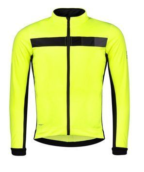 jacket F FROST softshell winter, fluo-black S 900023 foto